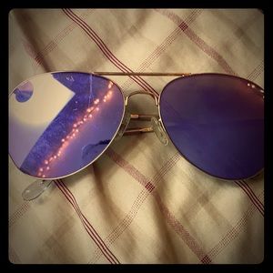 Purple sunglasses